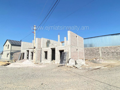 Կոդ AS-3344 Վաճառվում է նոր կառուցվող առանձնատուն