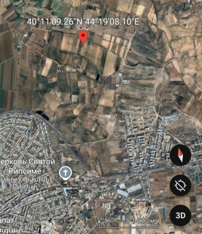 Կոդ KA-1313 Վաճառվում է հողատարածք